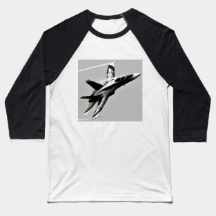 F-18 Vapor Turn Baseball T-Shirt